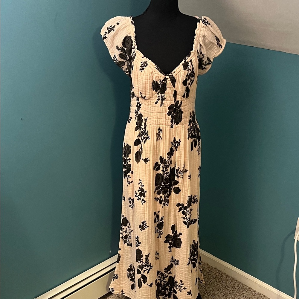 Free People Forget Me Not Maxi Dress Size Large - Picture 4 of 16